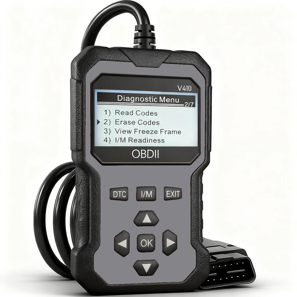 OBD2 Car Diagnostic Scanner — Read & Clear Engine Codes, Works on All Cars 1996 & Newer